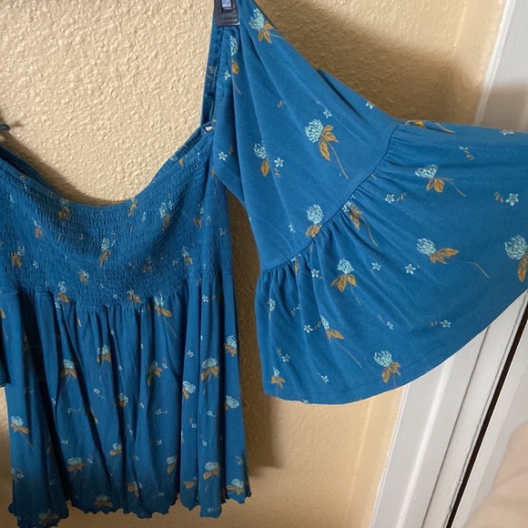 Beautiful free people boho mini dress - Picture 5 of 8